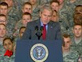 Bush visiting FT Campbell Bush visiting FT Campbell