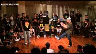 GenGen vs Satoci – GROOVE LINE 2014 前日予選 BEST16