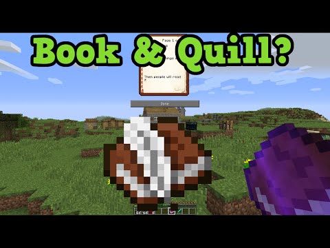how to make a quill in minecraft