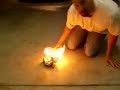 Extrem hei�e Taschenlampe