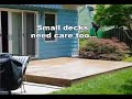 Ipe Mahogany Hardwood Pressure Washing Sealing Deck Care