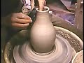 Raku Bottle