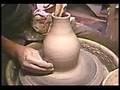 Raku Bottle