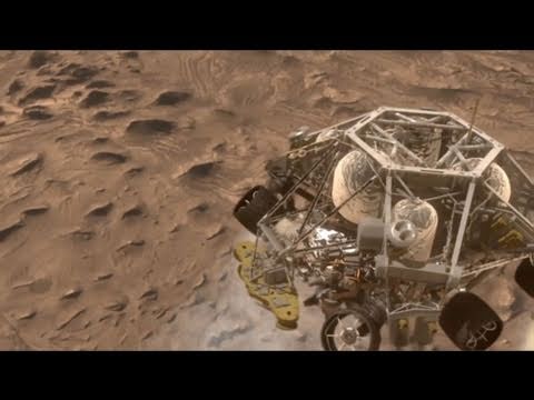 VIDEO: así llegará a Marte el robot Curiosity