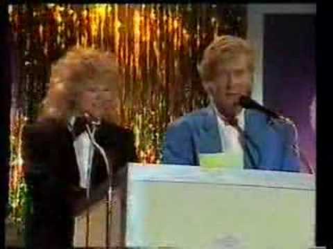Kate Bush - winning award for 