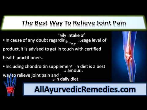 how to relieve joint pain naturally