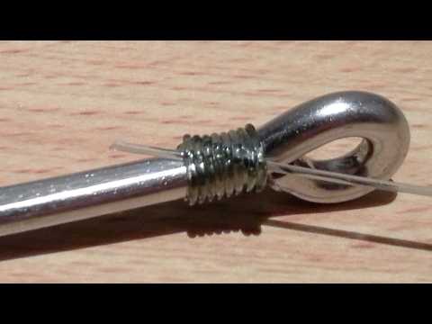 how to attach hook to fishing line