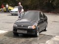 Batman's first pass in the new batmobile