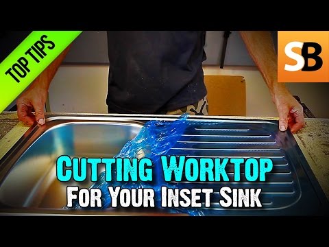 how to fit oak worktops