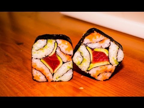 Mosaic Sushi Roll Recipe - Japanese Food Recipe