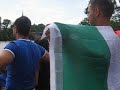 Italia-Rep. Ceca 2006 - maxischermo a Francoforte