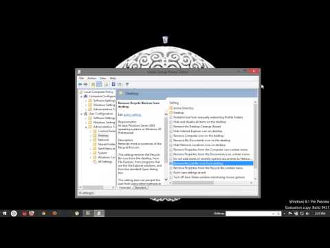 how to remove bing desktop from windows xp