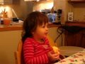 A little apple & some singing