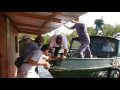 Visita a casa Flotante, Puerto El Triunfo, Usulut