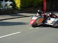TT 2007 - Moly at May Hill on Lap 2 of Sidecar TT Race \ TT 2007 - Moly at May Hill on Lap 2 of Sidecar TT Race \