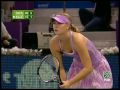 footage of sexy russian tennis player maria sharapova at the 2006 sony ericsson championships.