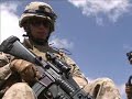 Rutbah calm with Marine presence
