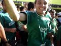 Festa no Palestra Itália pelo rebaixamento dos gambás