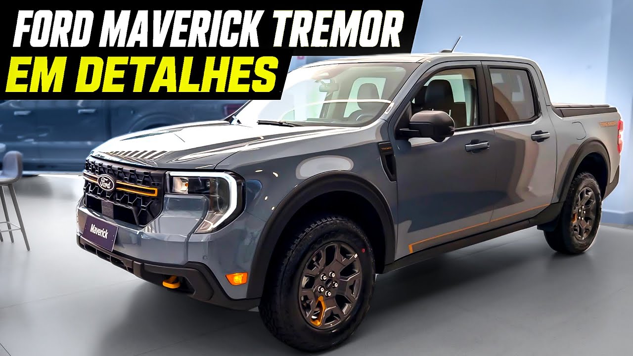 NOVA FORD MAVERICK TREMOR 2026: Ela é MELHOR que a Black? (Avaliação Completa)