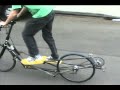 Original ElliptiGO Alfa elliptical bike prototype - first video