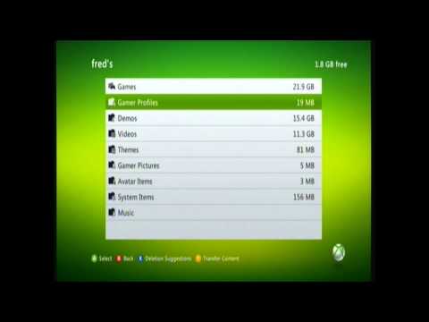 how to delete xbox profile