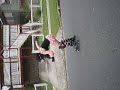 attemping to rollerblade :)