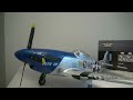 Nitroplanes Airfield Series P-51 Blue Nose Preview.