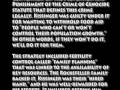 Eugenics World Population Control