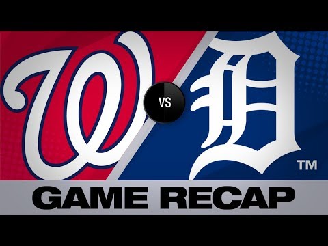 Video: Tigers down Nationals with 3-run 7th inning | Nationals-Tigers Game Highlights 6/29/19