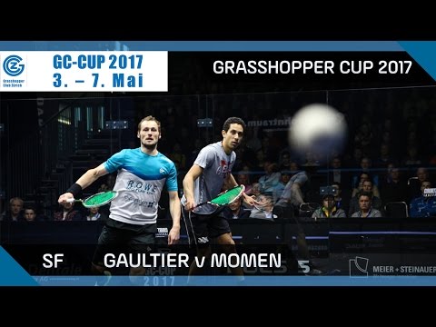 Squash: Gaultier v Momen - Grasshopper Cup 2017 SF Highlights