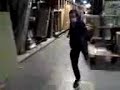 Joey defeats invisible ninjas!