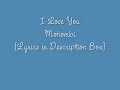 I Love You Mohombi Lyrics