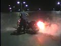 chanute kansas motorcycle mania 2006, Honda Shadow wheelies and burnouts