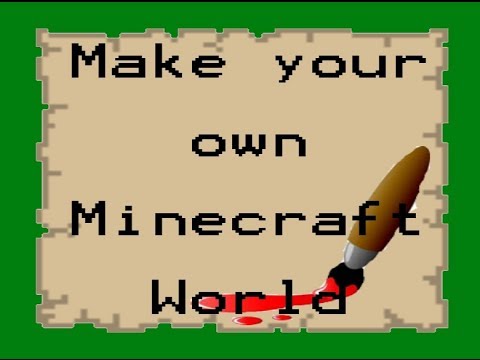 how to make a make a map in minecraft