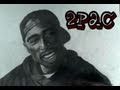How to Draw Tupac Shakur (2Pac) Step by Step Portrait