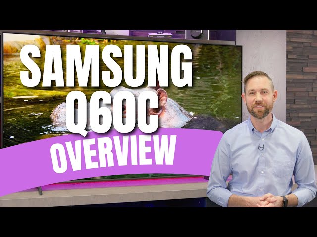 Brand new Samsung 55" Q60C 4K QLED TV in box with invoice in TVs in Ottawa