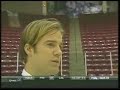 minnesota gopher coach doug woog and gopher and wild player darby hendrickson show hockey faceoff techniques