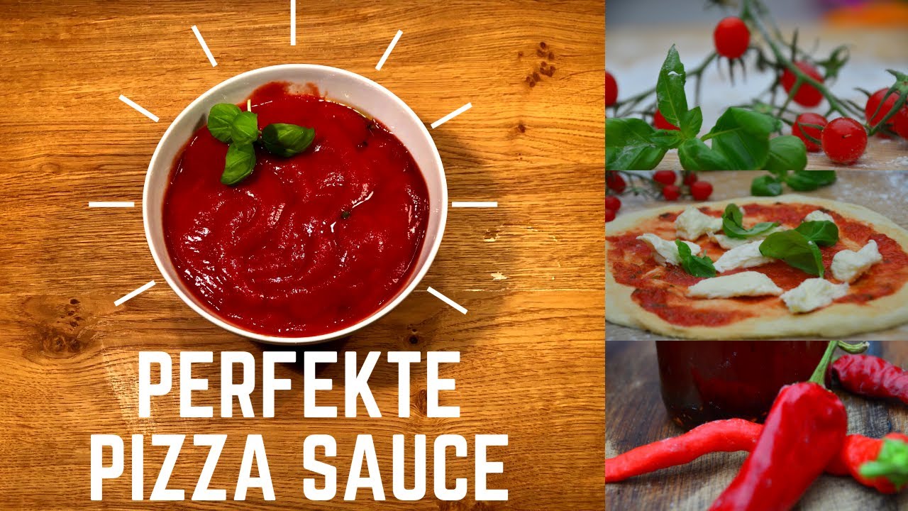 TOMATENSAUCE FÜR EINE PIZZA Einfache Rezepte