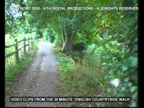 countryside - A 30 minute walk in the English countryside. Your walk begins in the village of Eynsford, Kent. Called a