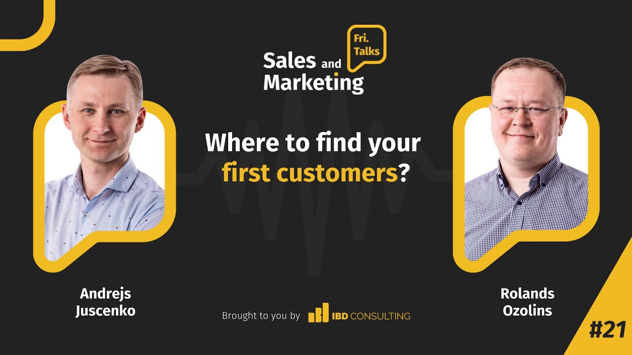Where to find your first b2b customers?