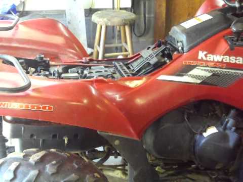 how to reset belt light on kvf650