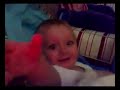 Funny entertaining baby