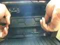 How to change cabin filter - HCH II  Honda Civic Hybrid 2006
