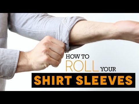 how to properly fold sleeves