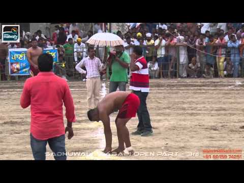 SADHUWALA (Ferozepur) kabaddi Tournament Sep-2014 (HD). Part 3rd.