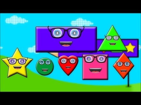 Shapes Song And Rhymes For Children