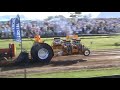 Tractor drag racing Fox team Great Eccleston July 2008