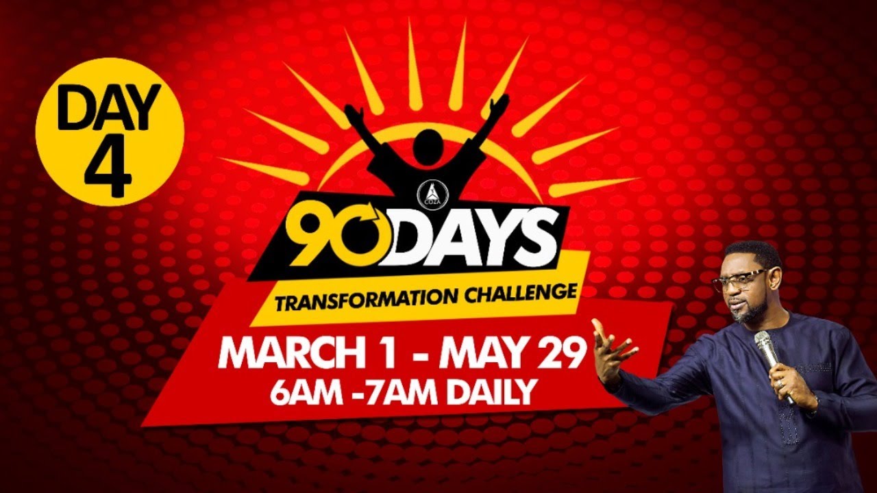 COZA 90 Day Challenge Wednesday 4th March 2021 – Day 4