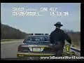 Accidente en carretera casi mata a policia