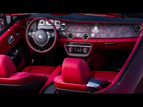 Rolls Royce La Rose Noire in-serttail Interior – Abundance of Luxury